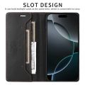 Leather Magnetic Flip Case for iPhone 16 17 15 14 13 12 11 Pro Max 17E 16E Air XR XS Max 7 8 Plus SE 2022 Wallet Slot Phone Case. 