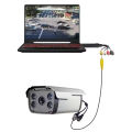 USB2.0 Audio Video Capture Card Adapter USB 2.0 to RCA VHS TV DVD VCR Video Capture VHS to Digital Converter for Mac PC TV DVD.