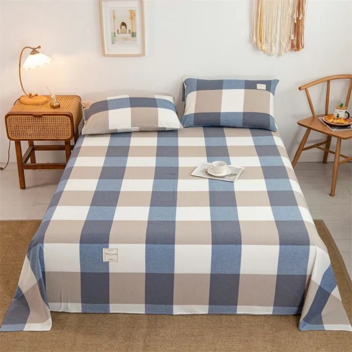 Bed Sheet Cover 120x210cm Solid Twin Size Bed Sheets Beds Fabric Single