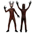 Hot  Adult Cosplay 99 Nights Forest Deer Outfit 3D Print Cosplay Costume Halloween Carnival Horror Game Dress Up Suit. 