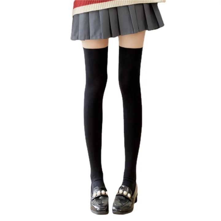 Ultrathin%20Women%E2%80%98s%20Silk%20Stockings%20Nylon%20for%20Ladies%20Black%20White%20Summer%20Autumn%20Winter%20Socks%20Girls%20Skinny%20Legs%20Over%20the%20Knee%20Thigh%20-%20Image%206