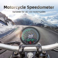 Motorcycle Universal Speedometer Digital Dashboard Meters 12000RPM kmh/mph Voltage Alarm Display Gear Indicator for suzuki GN125. 