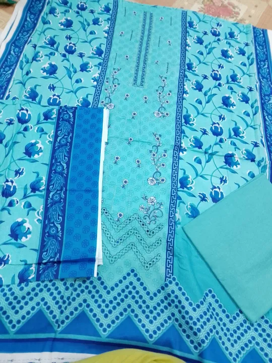 Girls%20Ferozi%20Chikankari%20Lawn%203%20Piece%20Suit%20with%20Daman%20-%20Summer%20Unstitched%202026%20by%20FASS%20COLLECTION%20-%20Image%202