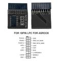 Newest TPM 2.0 Encryption Security Module Remote Card Supports Version 2.0 12 14 18 20-1pin Pin Support Multi-brand Motherboard. 