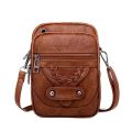 PU Soft Leather Shoulder Bag Large Capacity Casual and Lightweight Shoulder Crossbody Bag for Women. 