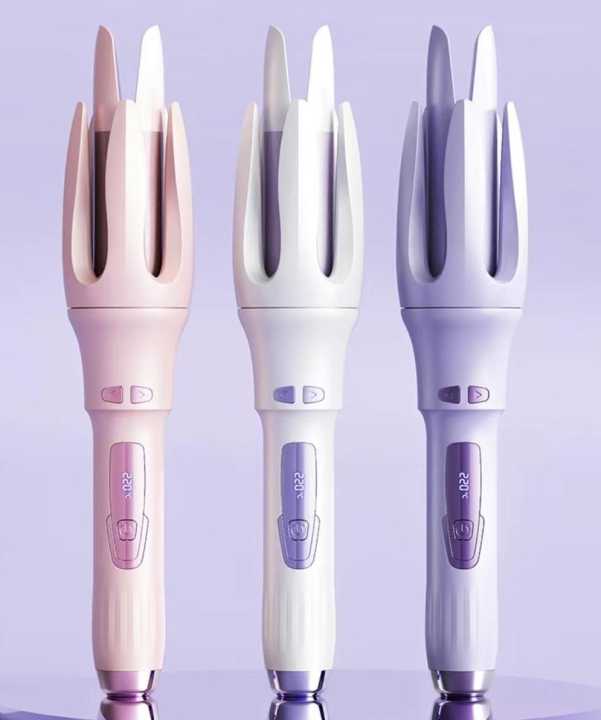 Automatic Hair Curler Self Spiraling Rotating Curler With Digital Display Temperature Control Premium Quality