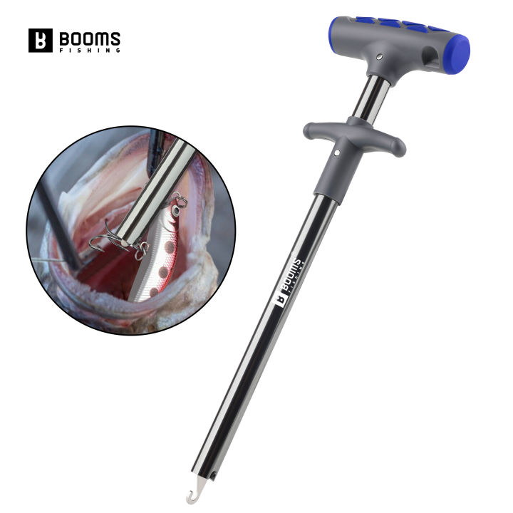 Booms Fishing Portable Aluminum Tube Hook Detacher Portable Fish Hook Out Extractor Lure Hook Separator Fishing Tackle