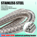 24mm Diesel Parking Heater Stainless Steel Exhaust Pipe 0.6/1/1.2/2M Universal for Eberspacher Webasto Car Heater Parts.