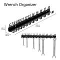 Wrench Screw Organizer Home Wall-mounted Storage Rack With Numbered Slots Tool Organizer Hooks Pliers Screwdriver Holder SHIDWJ. 