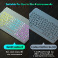 Keyboard For Phone Android iOS Windows Tablet Wireless Mouse Keyboard Bluetooth Backlit Keyboard For iPhone Samsung Xiaomi Redmi. 