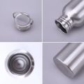Stainless Steel Water Bottle 1 Liter Drink Bottle for Sport Outdoor Camping Hiking Gym Kettle 500 750 1000ml Water Bottles. 
