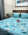 100% COTTON BEDSHEET WITH 2 PILLOW COVERS. 