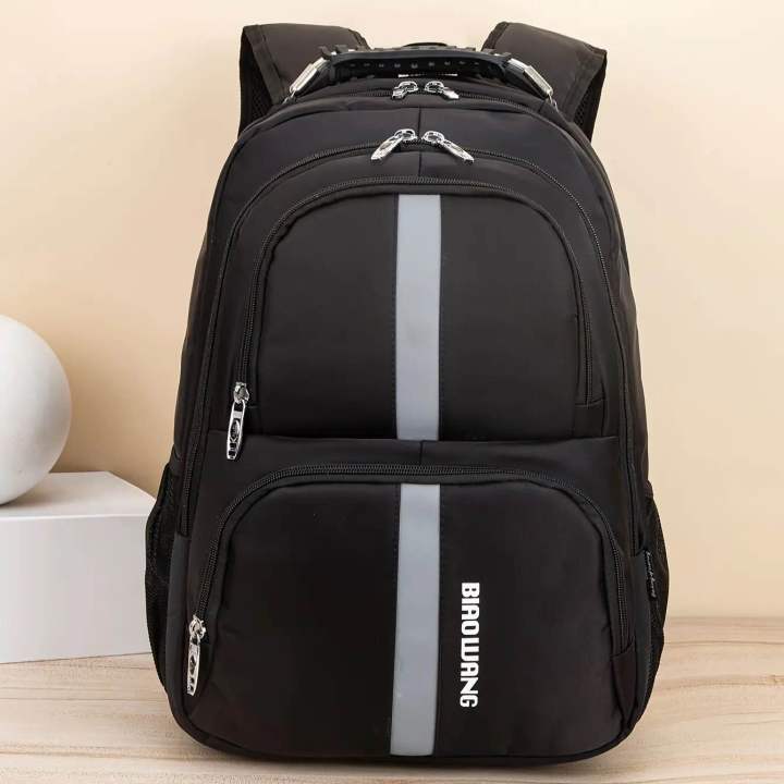 Bioawang Backpack For School Laptop College Travel Casual Use With Multiple Compartments
