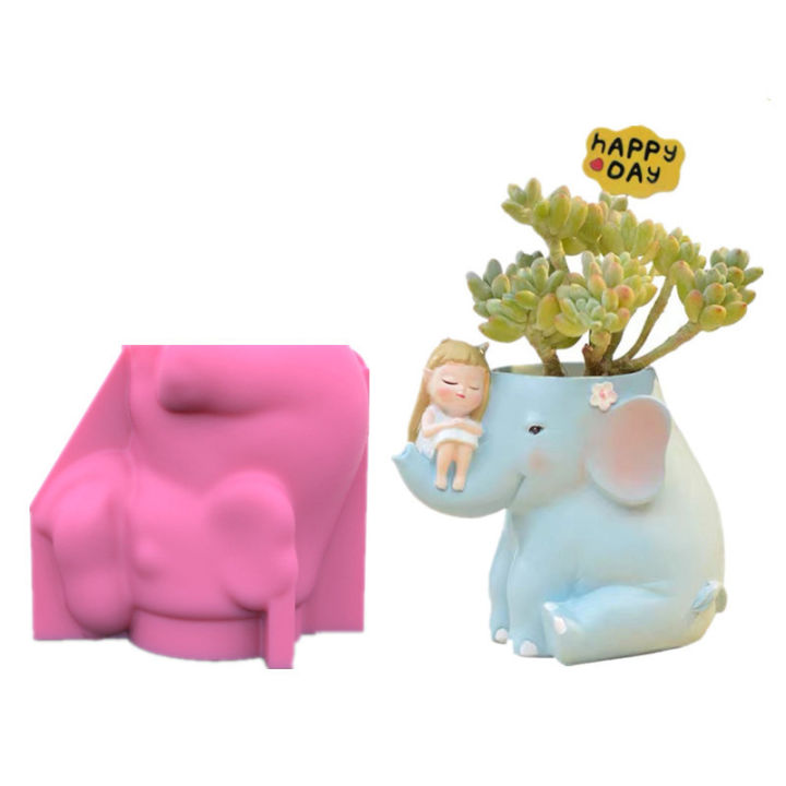 Baby%20Mother%20Elephant%20Mold%20Succulent%20Flower%20Pot%20Ashtray%20Pen%20Holder%20Silicone%20Mold%20Scented%20Molds%20For%20Gypsum%20Concrete%20plaster%20Mould%20-%20Image%206