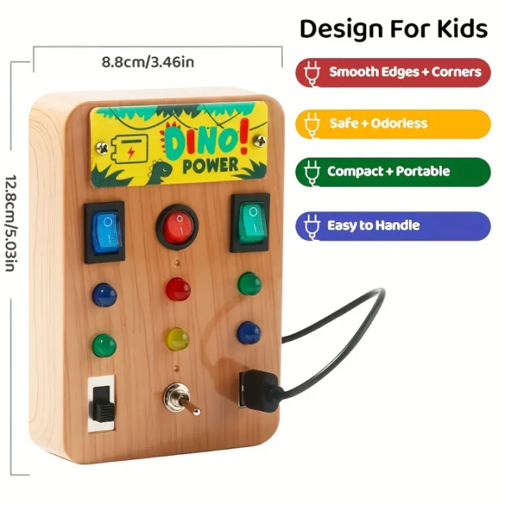 Children's%20Montessori%20LED%20Light%20Busy%20Board%20Simulation%20Switch%20Power%20Board%20Busy%20Light%20Button%20Puzzle%20Early%20Education%20Learning%20Toy%20-%20Image%204