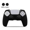 Silicone Protective Cover sleeve For PS5 Controller Accessories Rubber Case For PS5 Slim Gamepad Joysticks Thumb Grips Caps. 