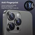 LITO Camera Lens Protector For iPhone 15 Pro/ 15 Pro Max - NATURAL TITANIUM. 