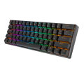 RK Royal Kludge RK61 2.4G Wireless Bluetooth Mechanical Keyboard Tri-mode 61 Keys RGB Backlit Mini Hot-swappable Gamer Keyboard. 