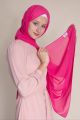 Plain Chiffon Georgette Hijab Stoller Scarf-Multicolor Stoller For Girls and Womens. 