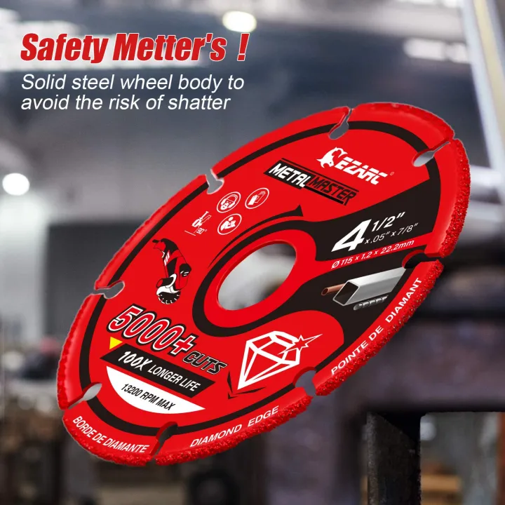 EZARC%20Diamond%20Cutting%20Wheel%203X3/8%20Inch%20&%204-1/2X7/8%20Inch%20for%20Metal,Cut%20Off%20Wheel%20with%205000+%20Cuts%20on%20Rebar,Steel,Iron%20and%20INOX%20-%20Image%205