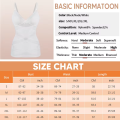 Women Compression Corset V Neck Cross Mesh Body Shaper Seam-free Tank Top Tummy Control Underwear Slimming Camisole Bustier.