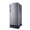 SAMSUNG RR20M282ZS8/IM 192 Litres Direct Cooling Digital Inverter Single Door Refrigerator With Base Stand Drawer. 