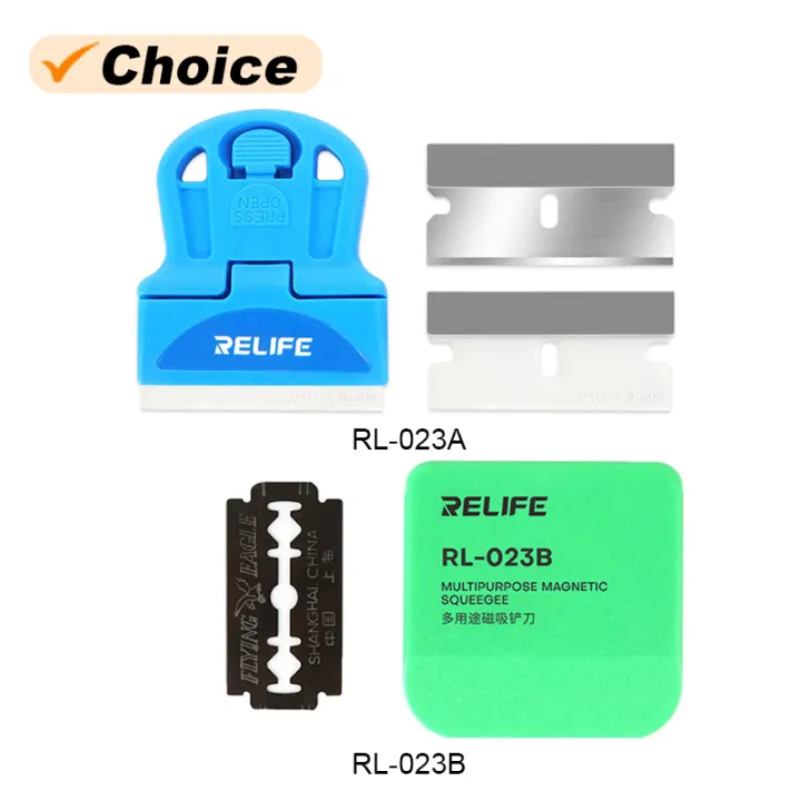 RELIFE RL-023A RL-023B Multipurpose Glue Removal Blade for Mobile Phone Repair High Hardness LCD Screen Frame Disassembly Blade