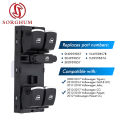 5ND959857 Power Window Master Switch Control Button For VW Jetta Tiguan Golf MK5 gti MK6 Passat B6 CC Seat Leon MK2 5ND 959 857.