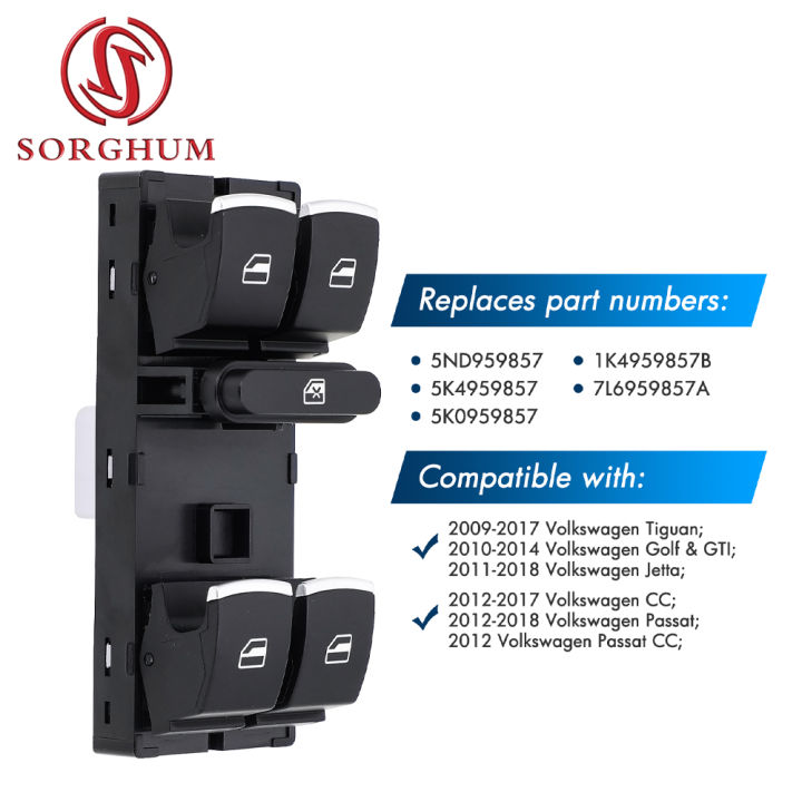 5ND959857%20Power%20Window%20Master%20Switch%20Control%20Button%20For%20VW%20Jetta%20Tiguan%20Golf%20MK5%20gti%20MK6%20Passat%20B6%20CC%20Seat%20Leon%20MK2%205ND%20959%20857%20-%20Image%202