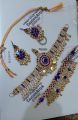 Afghani Jewellery Set Blue Golden Turkish Jewllery. 