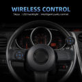 Wireless Bluetooth Remote Controller Media Button Car Motorcycle Bike Steering Wheel Music Player for IOS Android Phone K0174. 