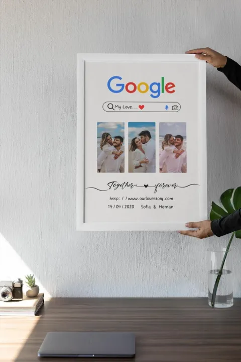 Customized Google Search Photo Frame - Personalized Birthday ...