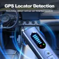 Hidden Camera Detector Anti-Spy Car GPS Tracker Listening Device Bug RF Wireless All Signal Scanner Gadget Security Protection. 