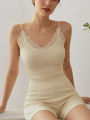 2026 Korean Sleeveless Black Vest Lace Women Tank Top Cropped Cute Camis  White Crop Top Female Summer Y2k Clothes. 