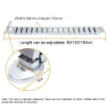 Wire Spine Cable Sleeve Under Desk Cable Tray Wire Management Workstation Snake Wire Organizer Management Cleaning Pipe Conduit.