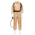 Kids Ghostbusters Movie Cosplay Costumes with Backpack Christmas Carnival Theme Party Clothes Fans Collection.