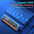 Professional 22.5W DIY Battery Charger Case PD Fast Charging Case for 8PCS 18650 Polymer 20000mA Battery Charging Power Bank Box. 