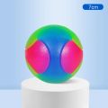 Dog TPR Glow Ball 3 Color Flashing Elastic Teeth Cleaning Anti Choke Training Interactive Pet Toy Safe Chew Resistant Non Toxic.