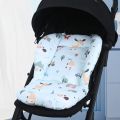 Baby Stroller Seat Cushion Pattern Stroller Accessories Cotton Seat Pad for All Seasons Carriages Pram Buggy Car General Mat.