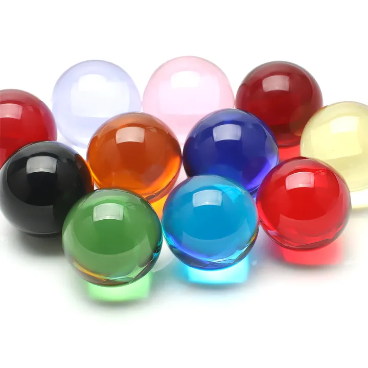 30mm%20Crystal%20Glass%20Ball%20Lens%20Fengshui%20Decorations%20Transparent%20Beads%20Chandelier%20Home%20Decorative%20Photography%20Sphere%20Lighting%20-%20Image%202