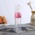 1pcs Multicolor 90ml Silicone Spoon Feeder with Stand. 