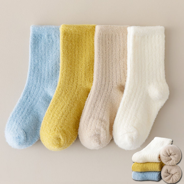 4%20pairs%20of%20children's%20socks%20for%20autumn%20and%20winter,%20baby's%20fleece%20socks%20for%20warmth,%20thickening,%20boys'%20and%20girls'%20looped%20socks%20wit%20-%20Image%203