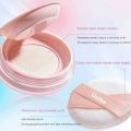 Uslike loose powder soft jelly powder oil control long lasting waterproof. 