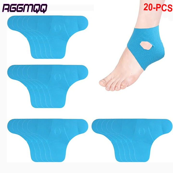 20PCS Precut Ankle Kinesiology Tape – Waterproof Strong Support,Stability,Breathable Elastic Sports Tape for Ankle Prevention
