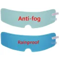 Motorcycle Helmet Clear Anti-Fog Rainproof Film Helmet Lens Durable Nano Coating Sticker Moto Safety Driving Helmet Accessories. 