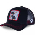 Anime Captain Tsubasa Baseball Cap Captain Cartoon Embroidered Mesh Cap Unisex Adjustable Duckbill Cap Sun Hat.