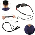 Fashion Sports Eyewear Retainer Candy Color Silicone Sunglasses Women Men Eyeglasses Straps Adjustable Glasses Elastic Holder. 