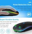480mah wireless rechargeable Mouse Bluetooth and USB dual connectivity desktop laptop smartphone ant tablet all device supported.