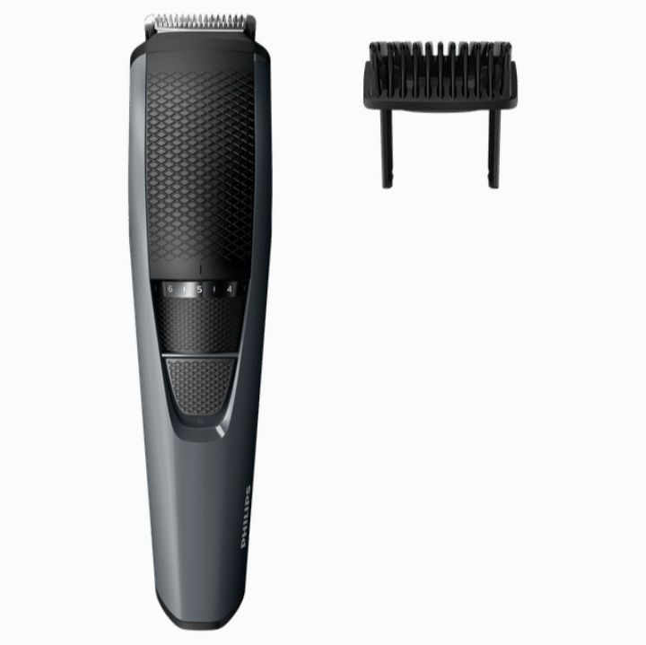 Philips BT3102/15 Cordless Beard Trimmer 60min Runtime 10 Length Settings Colour Grey and Black