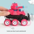 12.5cm Tank Buggy Can Be Rotated to Launch The Collision Automatically Deformed Six Wheeled Inertia. 